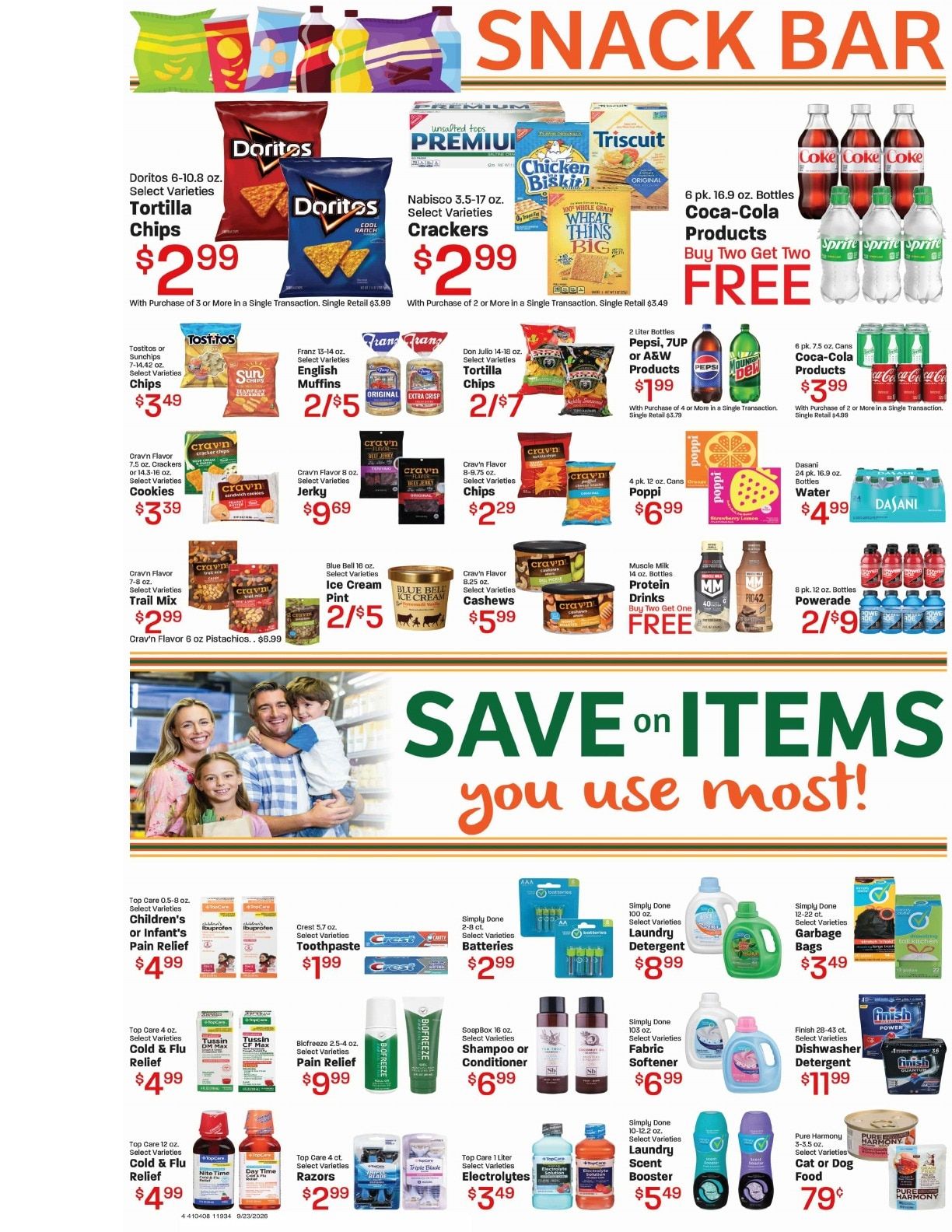 Davis Food & Drug (La Verkin, UT) Weekly Ad September 23 - 29, 2026