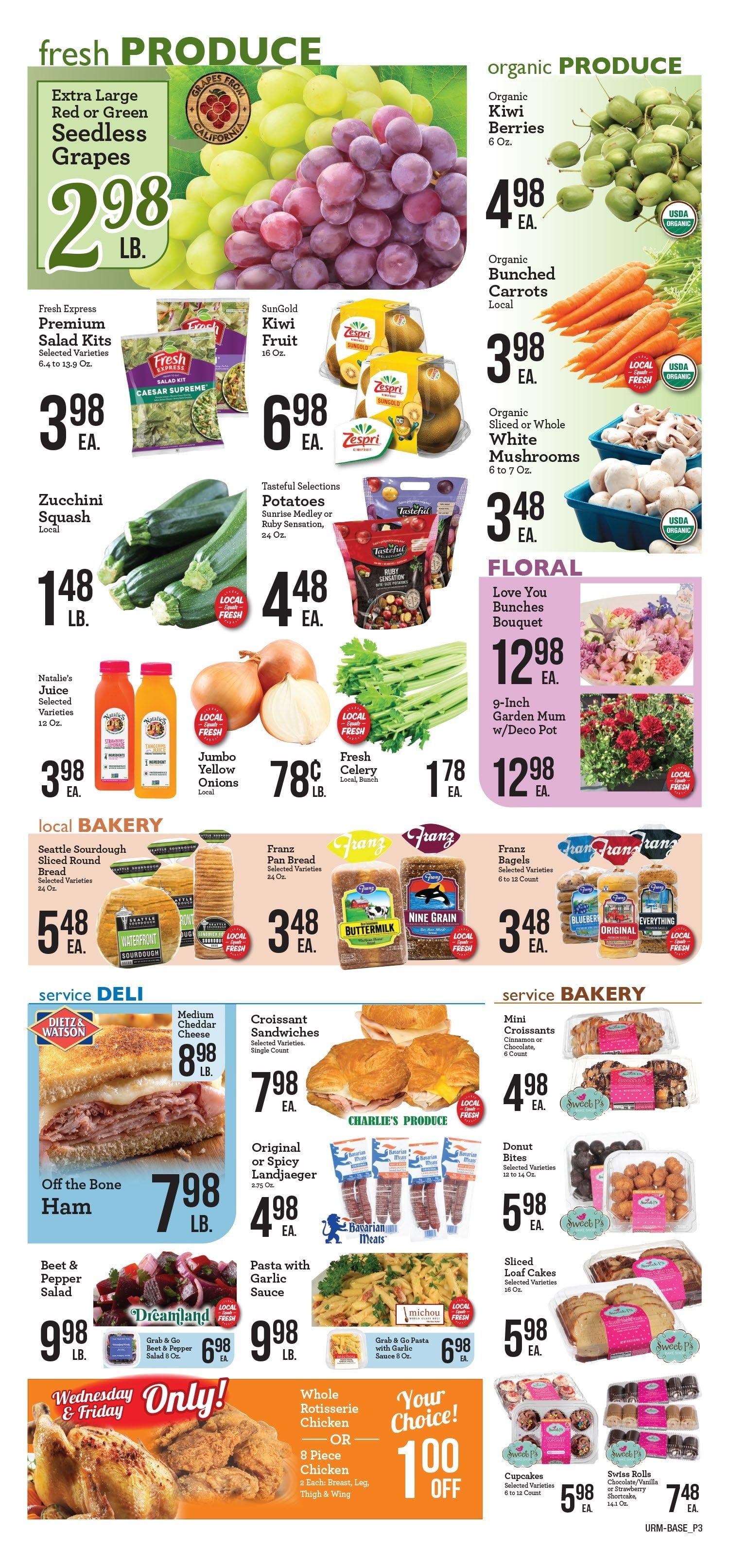 A & J Select Market Weekly Ad September 23 - 29, 2026