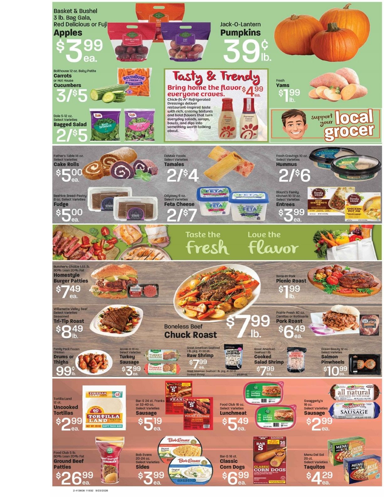 Davis Food & Drug (Roosevelt, UT) Weekly Ad September 23 - 29, 2026