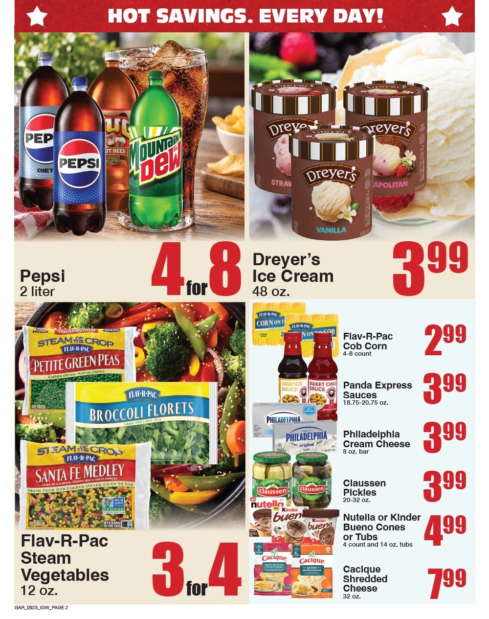 Garrett's IGA Weekly Ad September 23 - 29, 2026
