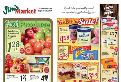 Jim's Market Weekly Ad September 23 - 29, 2026