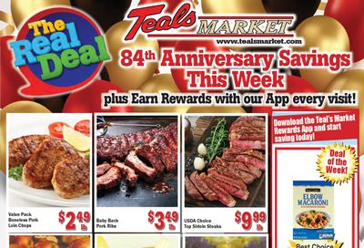 Teal's Market (Isle, Milaca and Paynesville, MN) Weekly Ad September 23 - 29, 2026