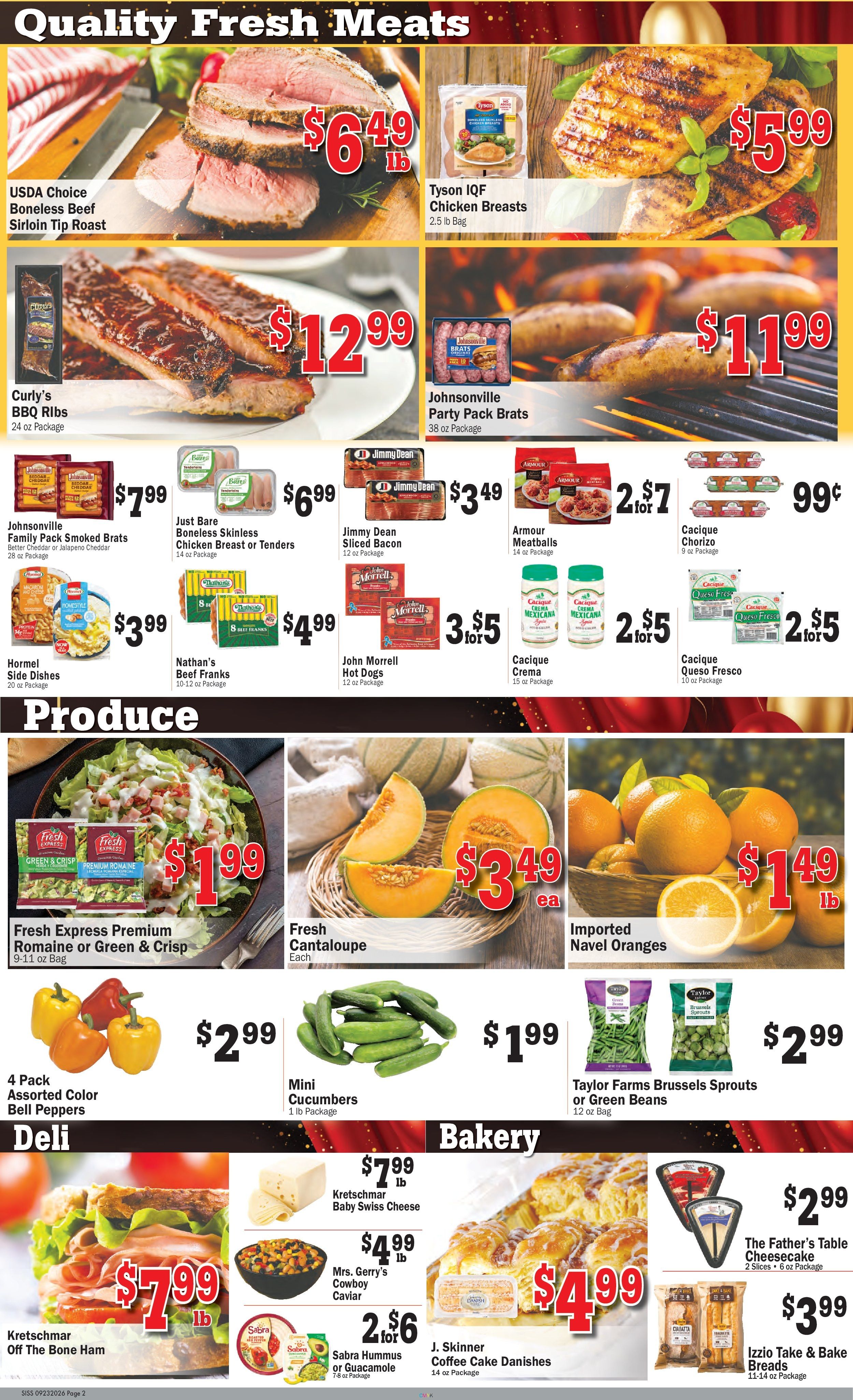 Teal's Market (Sisseton, SD) Weekly Ad September 23 - 29, 2026