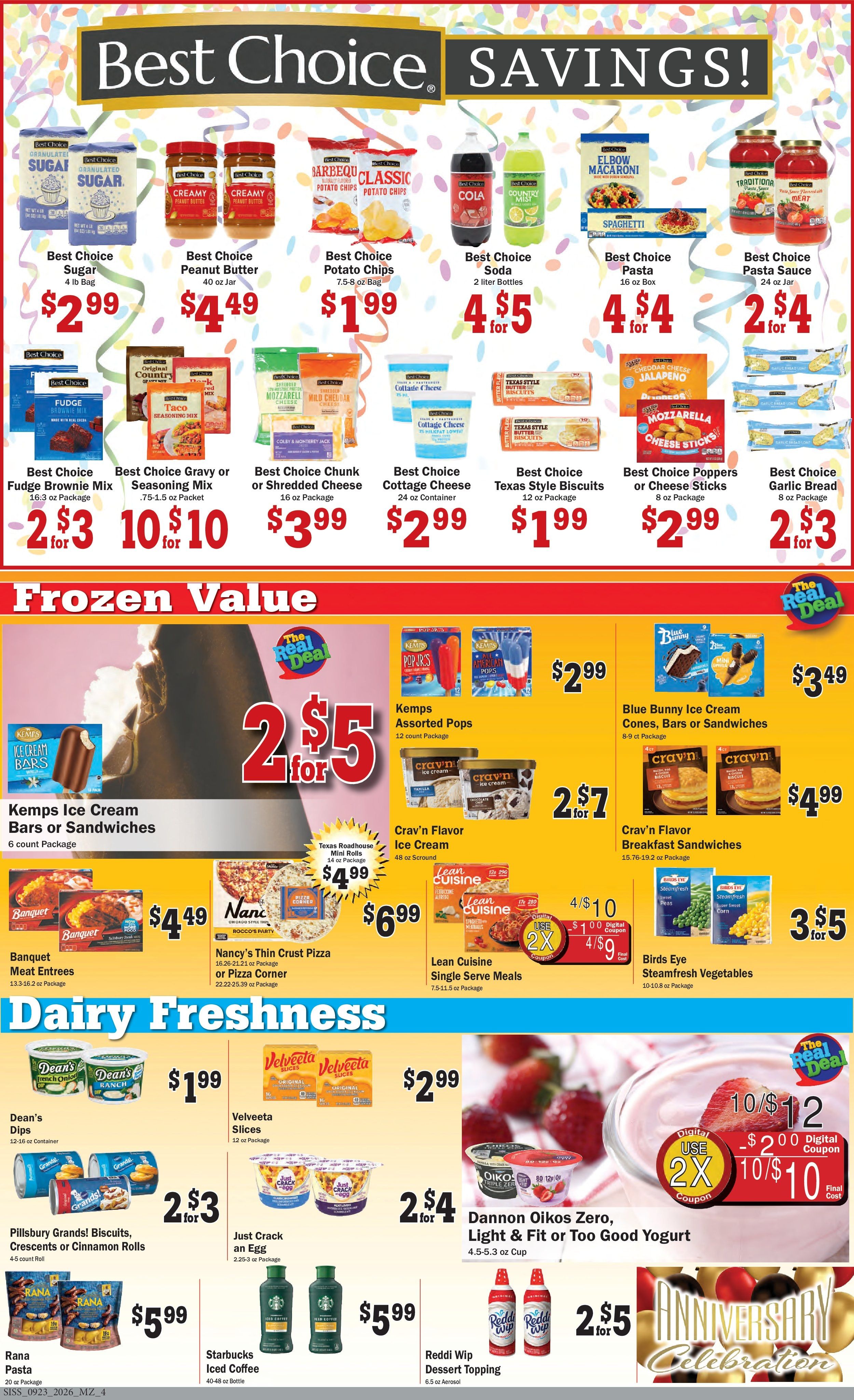 Teal's Market (Sisseton, SD) Weekly Ad September 23 - 29, 2026