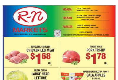 R-N Market Weekly Ad September 23 - 29, 2026