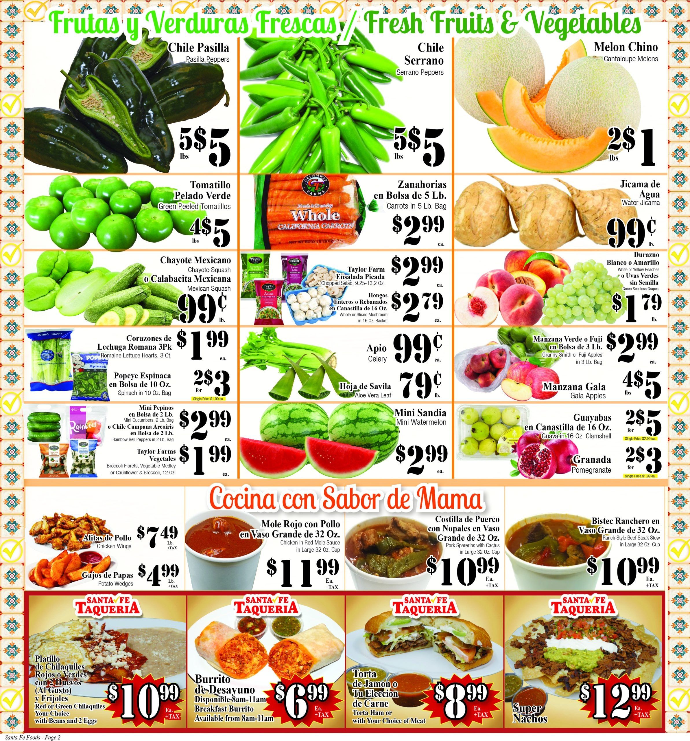 Santa Fe Foods Weekly Ad September 23 - 29, 2026