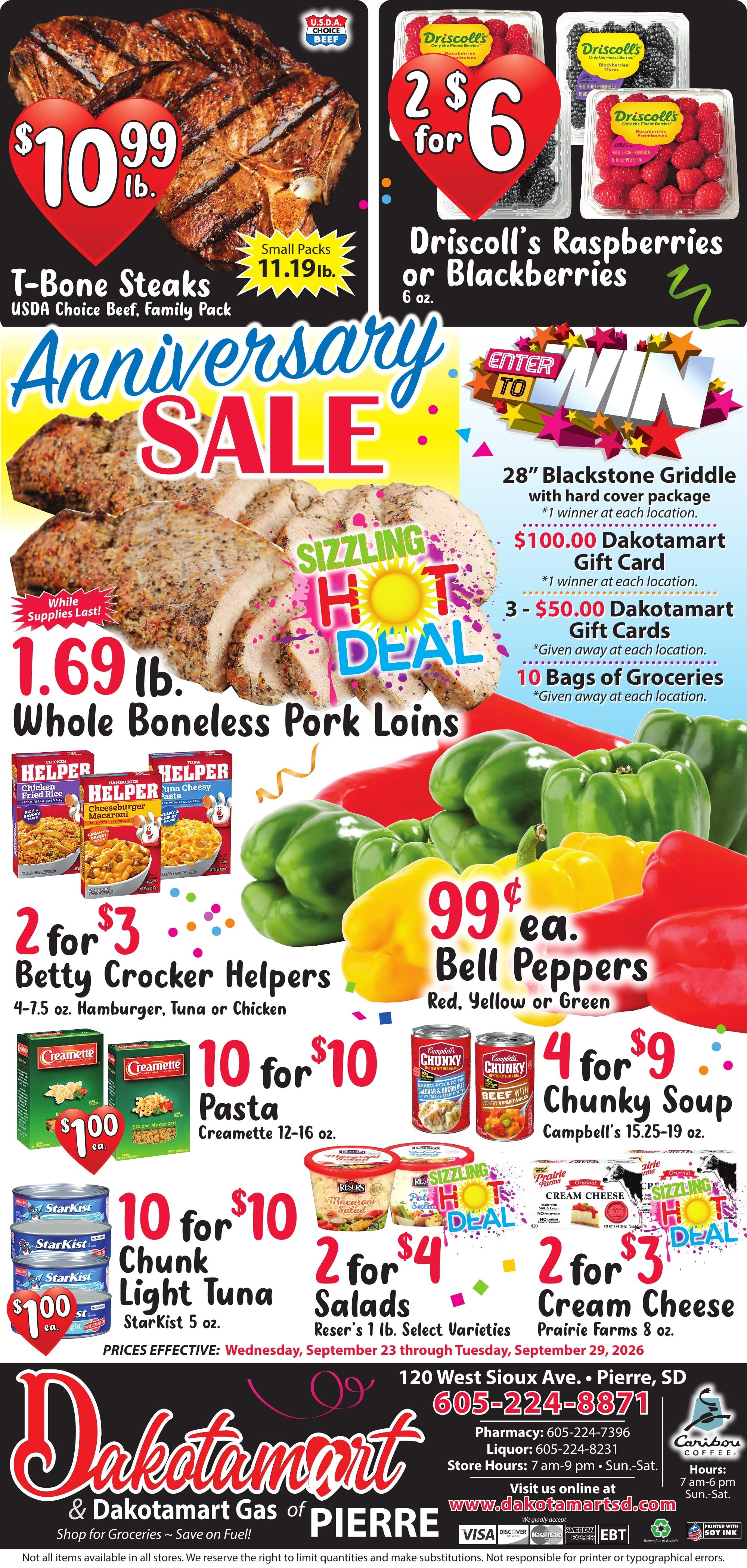 Dakotamart (Pierre, SD) Weekly Ad September 23 - 29, 2026