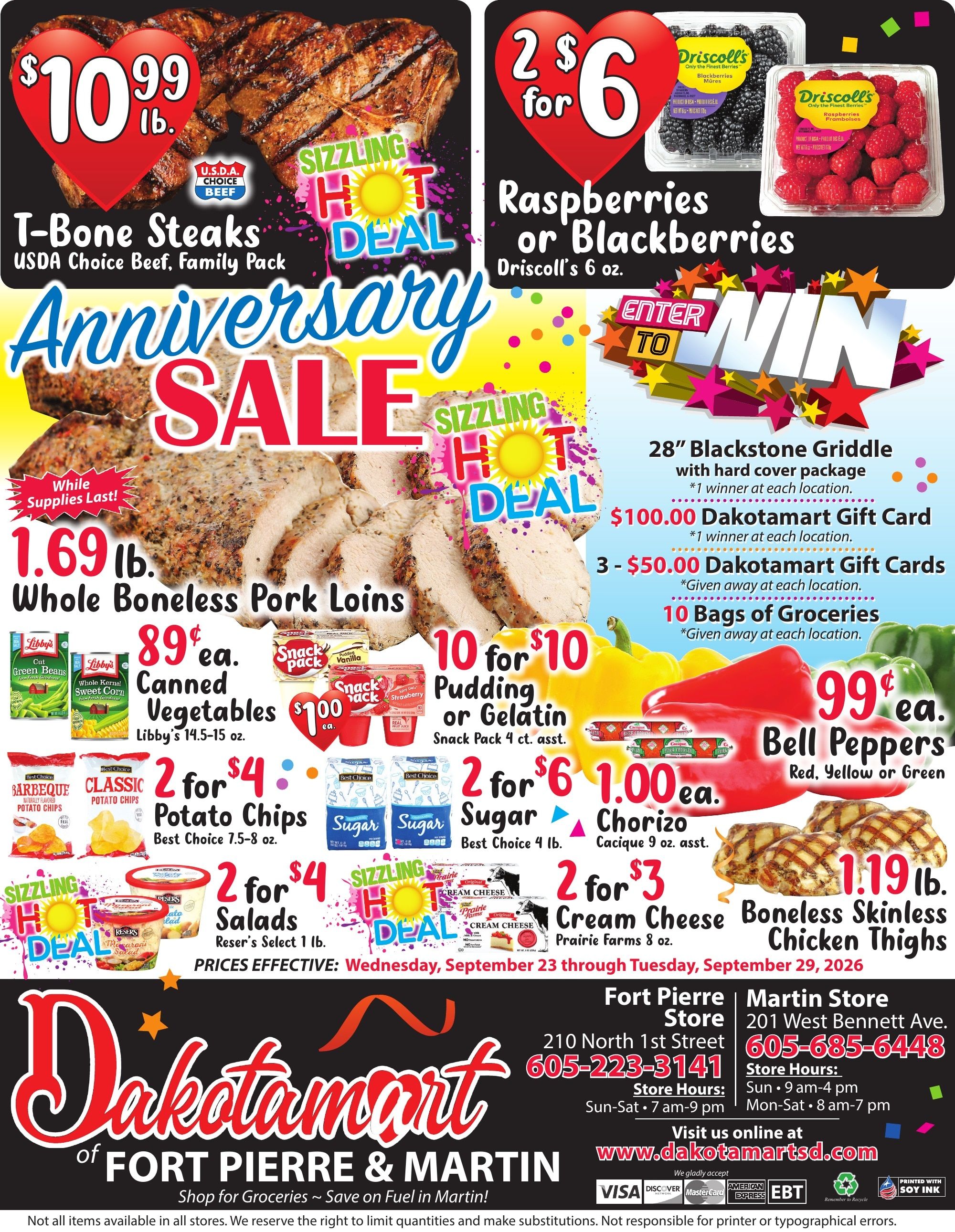Dakotamart (South Dakota) Weekly Ad September 23 - 29, 2026