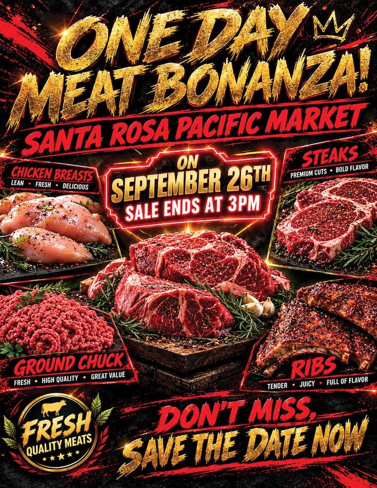 Pacific Market (Santa Rosa, CA) Weekly Ad September 23 - 29, 2026