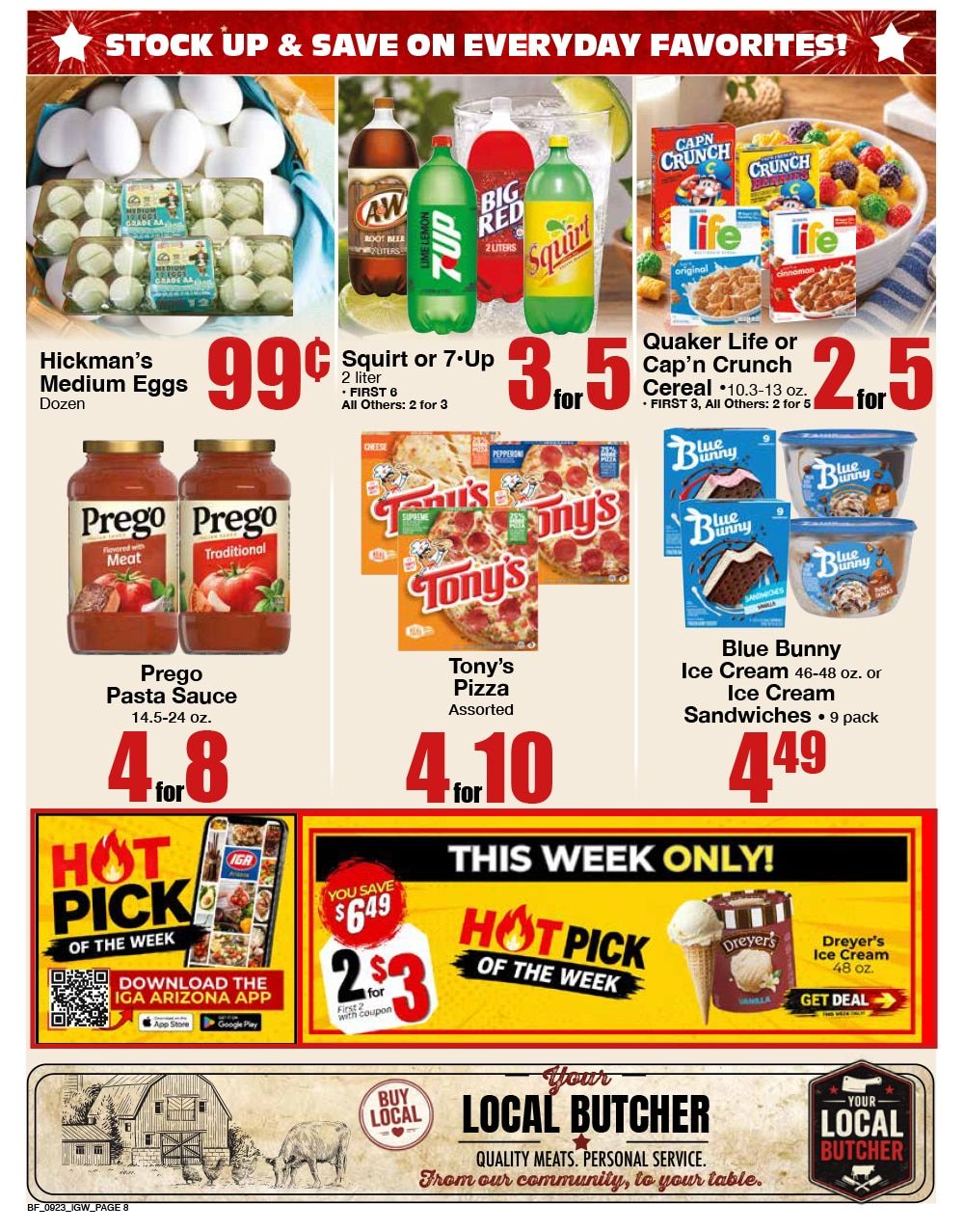 Butcher & Farmer Market Weekly Ad September 23 - 29, 2026
