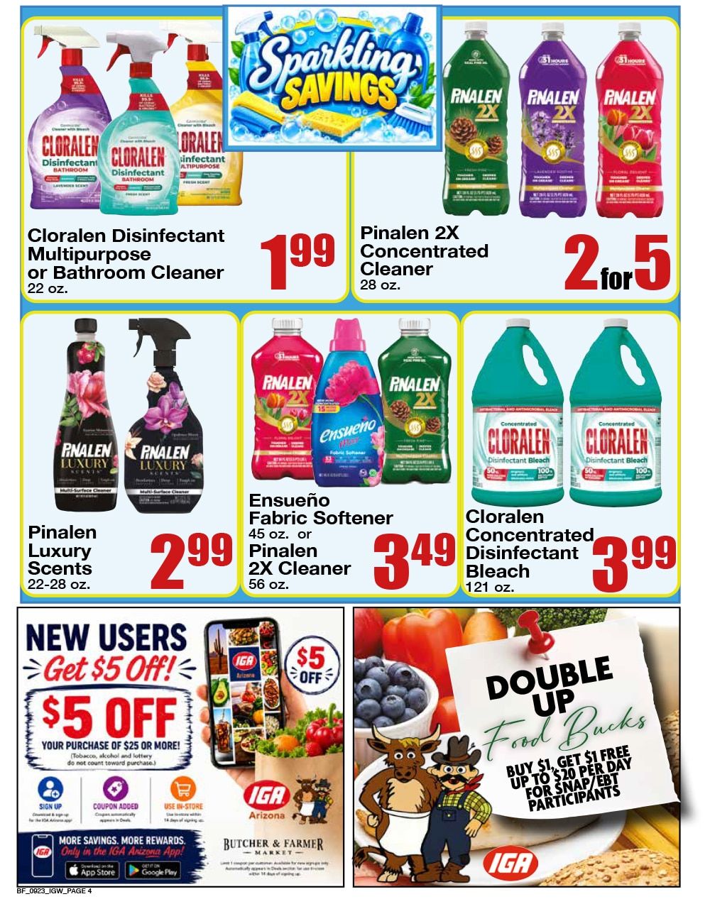 Butcher & Farmer Market Weekly Ad September 23 - 29, 2026