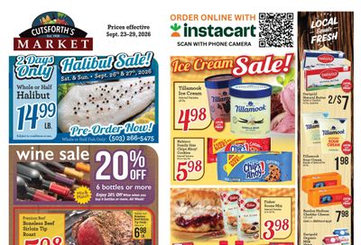 Cutsforth's Market Weekly Ad September 23 - 29, 2026