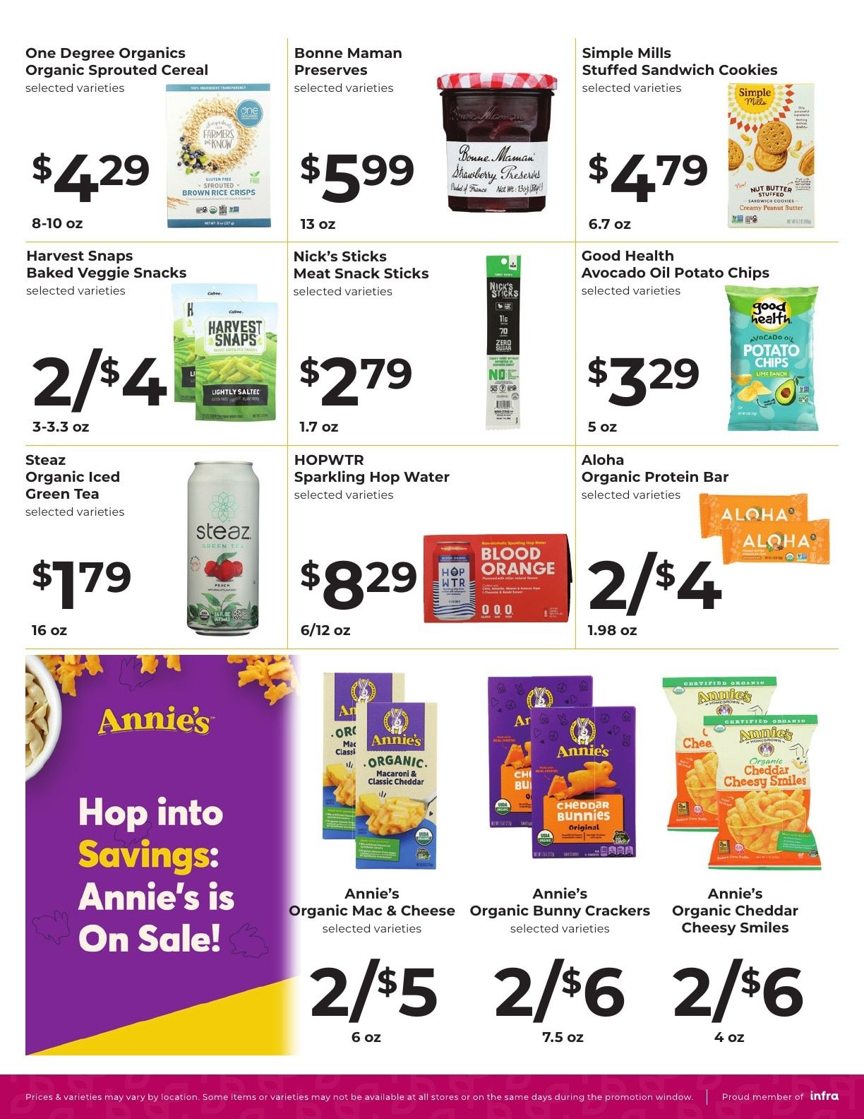 Natural Health Organic Foods Weekly Ad September 23 - October 13, 2026