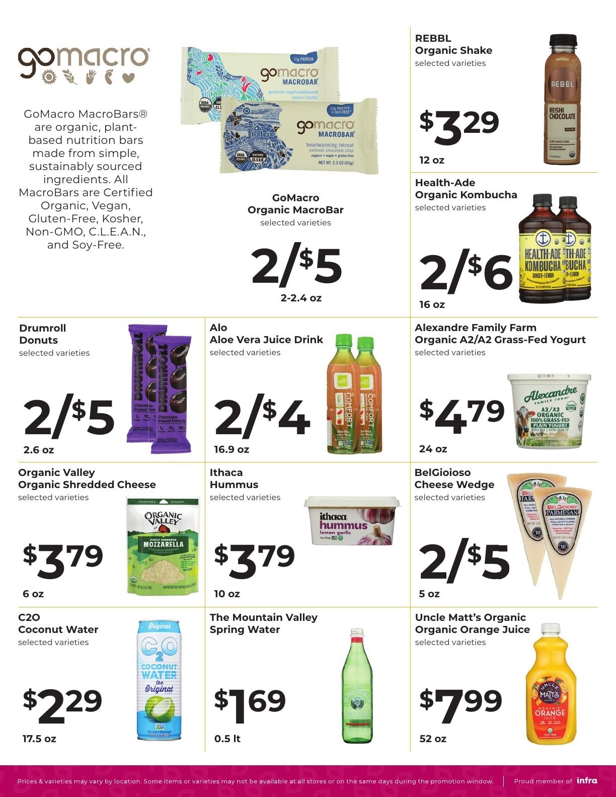 Natural Health Organic Foods Weekly Ad September 23 - October 13, 2026