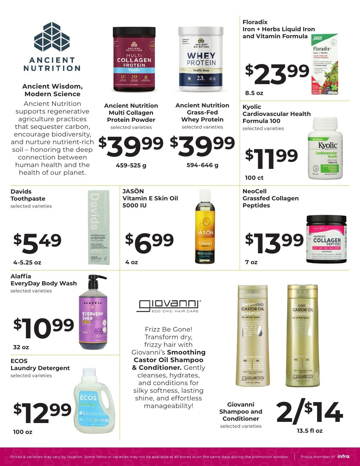 Natural Health Organic Foods Weekly Ad September 23 - October 13, 2026