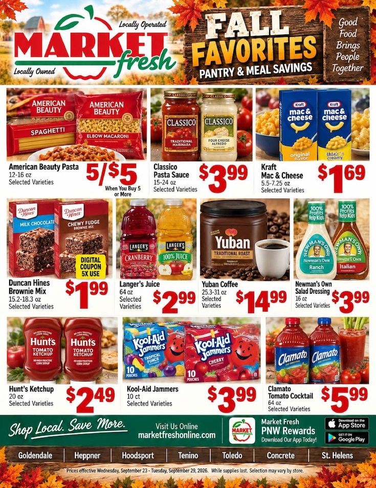 Concrete Market Fresh Weekly Ad September 23 - 29, 2026