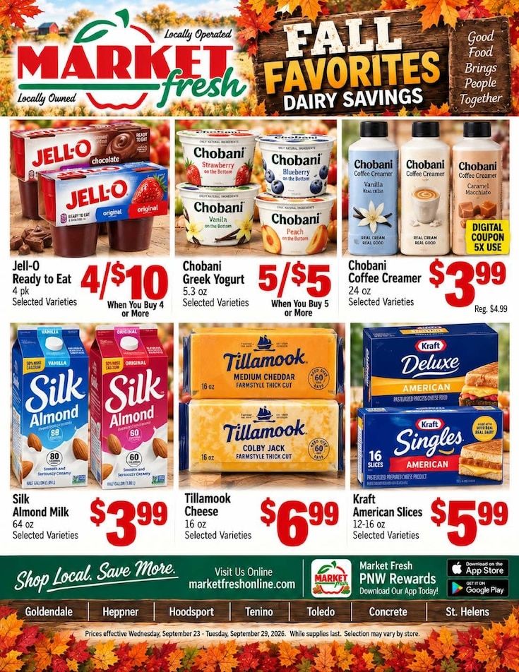 Concrete Market Fresh Weekly Ad September 23 - 29, 2026