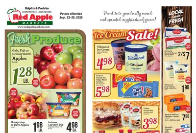 Ralph's and Poulsbo Red Apple Markets Weekly Ad September 23 - 29, 2026