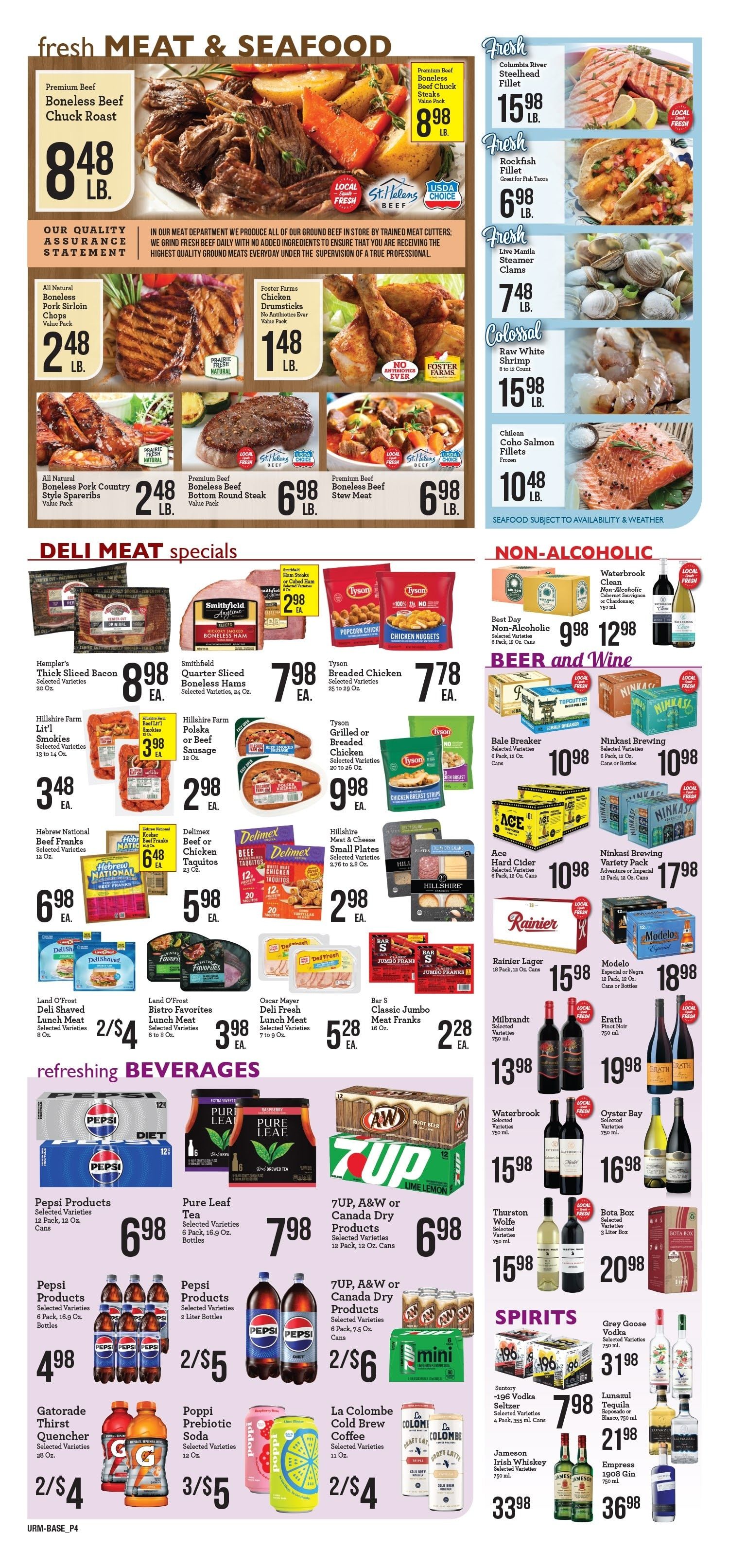 Ralph's and Poulsbo Red Apple Markets Weekly Ad September 23 - 29, 2026