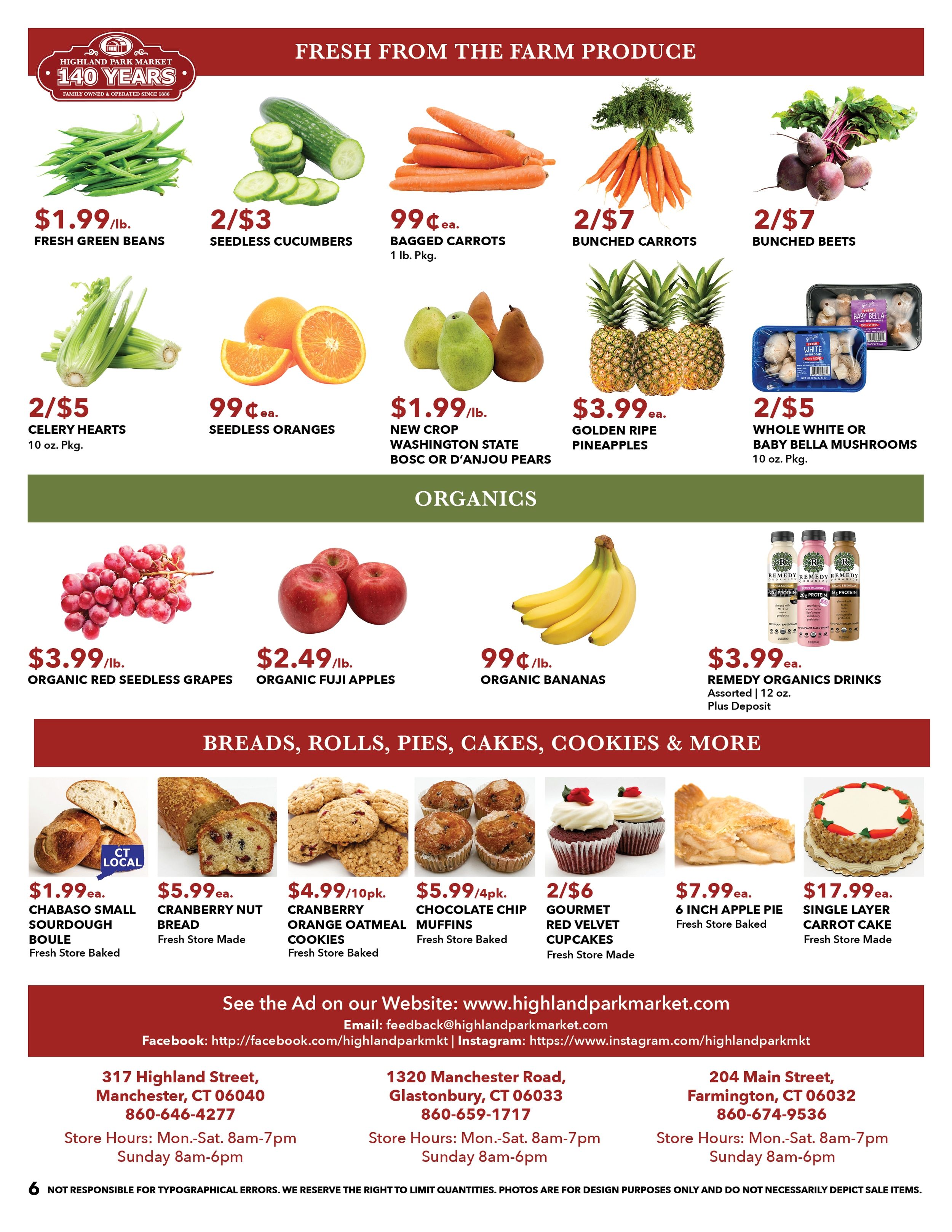 Highland Park Market (Connecticut) Weekly Ad September 27 - October 3, 2026