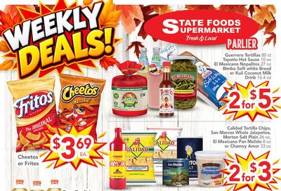 State Foods Supermarket (Parlier, CA) Weekly Ad September 23 - 29, 2026