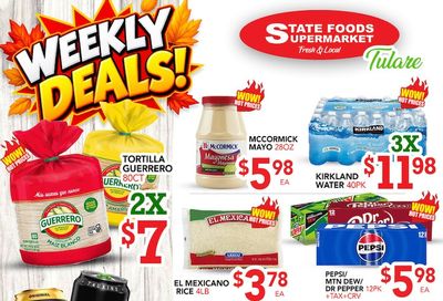 State Foods Supermarket (Tulare, CA) Weekly Ad September 23 - 29, 2026