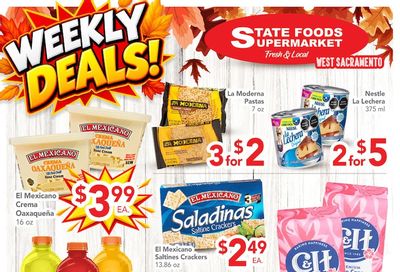 State Foods Supermarket (West Sacramento, CA) Weekly Ad September 23 - 29, 2026