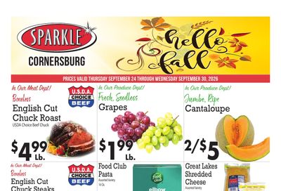 Sparkle Markets (Youngstown, OH) Weekly Ad September 24 - 30, 2026