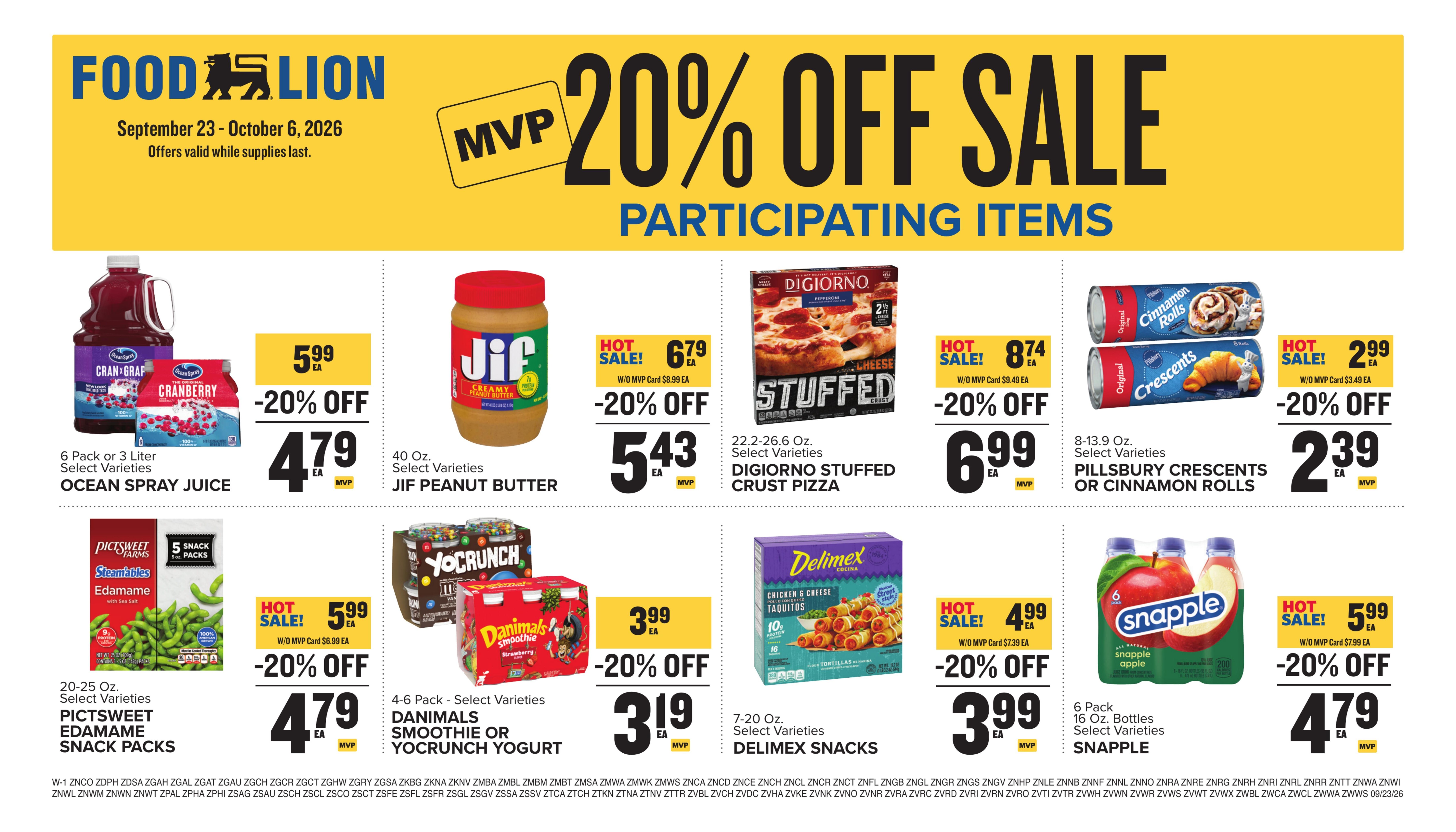 Food Lion (Washington Area, DC) Weekly Ad September 23 - 29, 2026