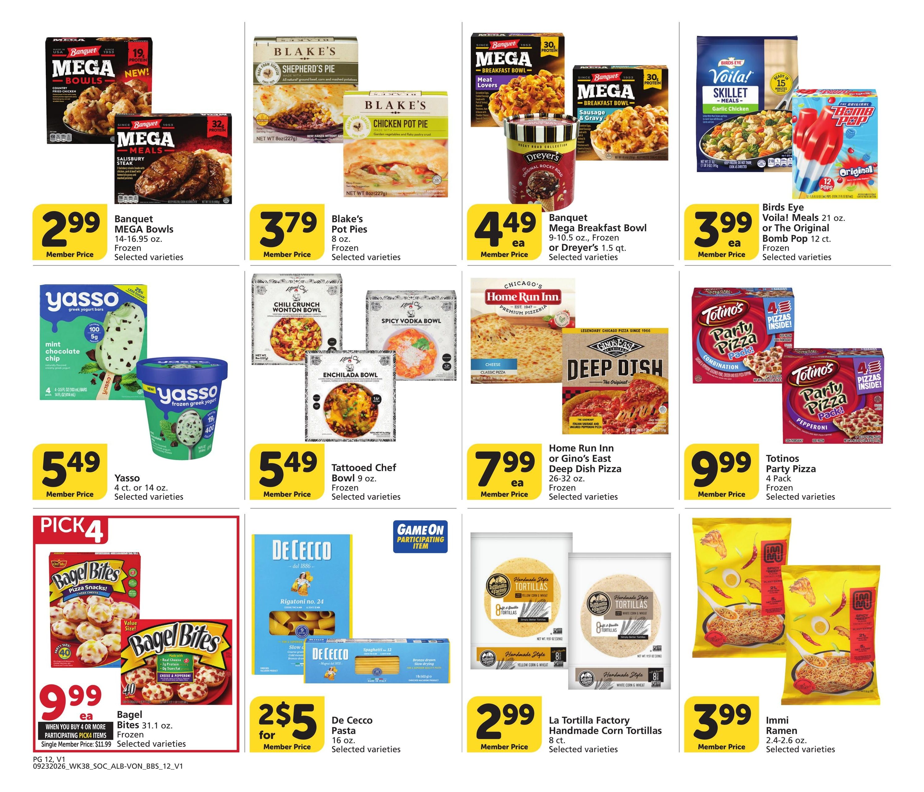 Albertsons (Coronado Area, CA) Big Book of Savings Weekly Ad September 23 - October 20, 2026