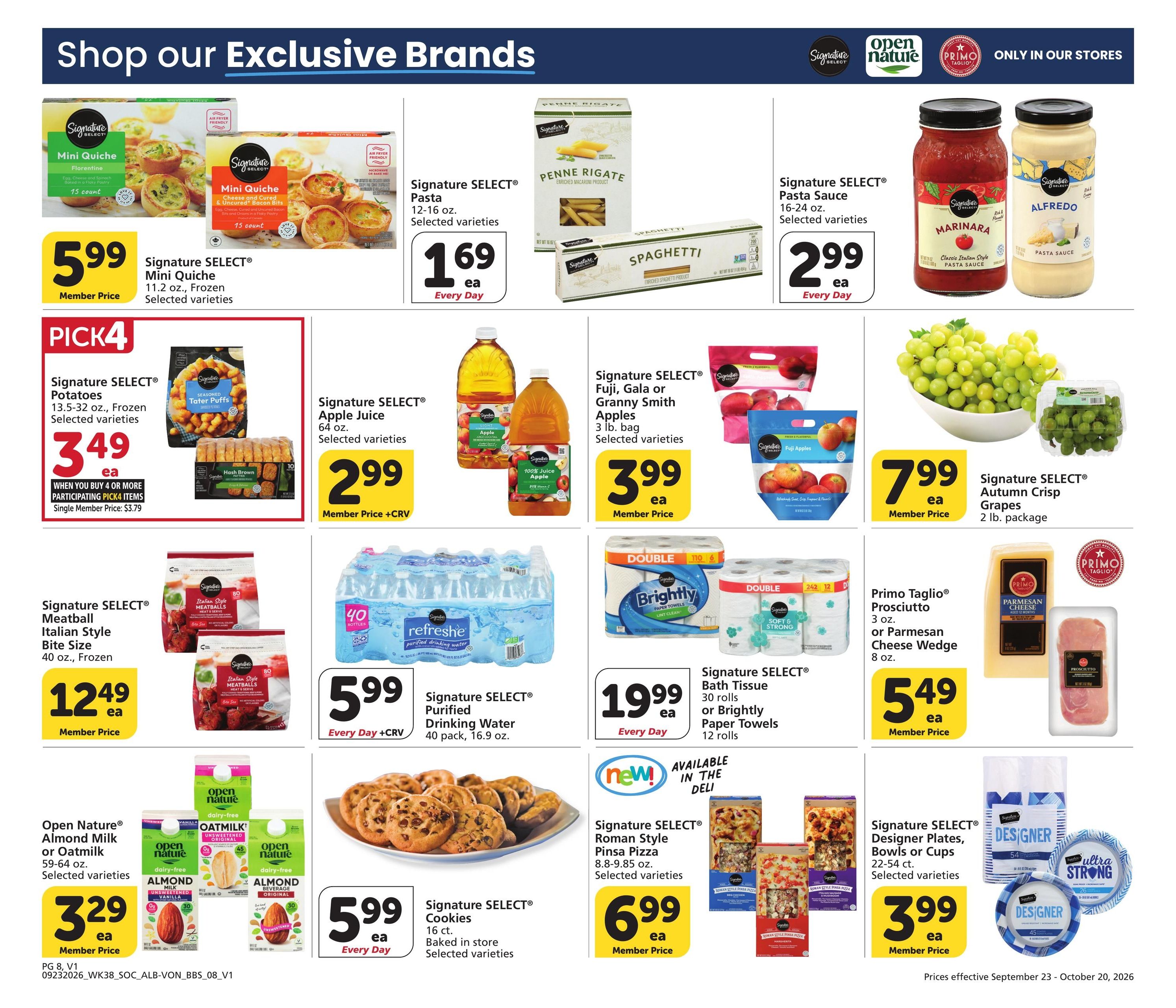 Albertsons (Coronado Area, CA) Big Book of Savings Weekly Ad September 23 - October 20, 2026
