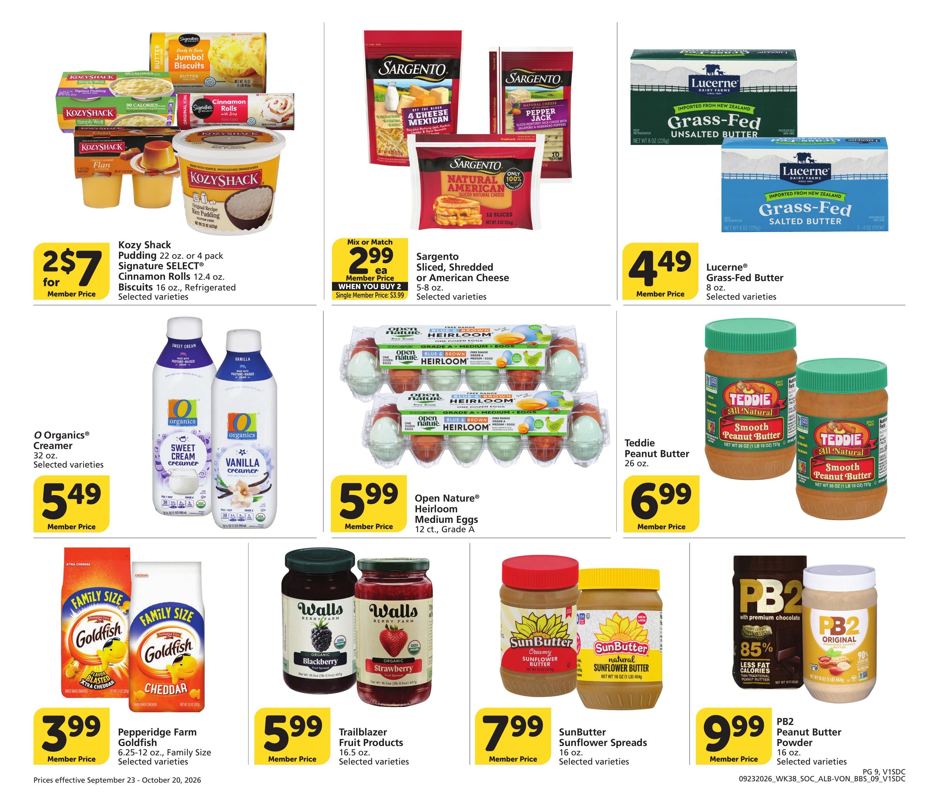 Albertsons (Coronado Area, CA) Big Book of Savings Weekly Ad September 23 - October 20, 2026