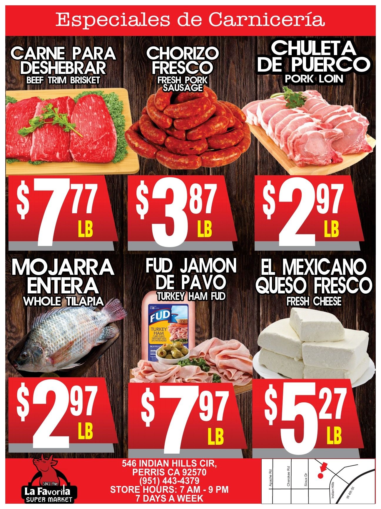 La Favorita Super Market Weekly Ad September 23 - 29, 2026