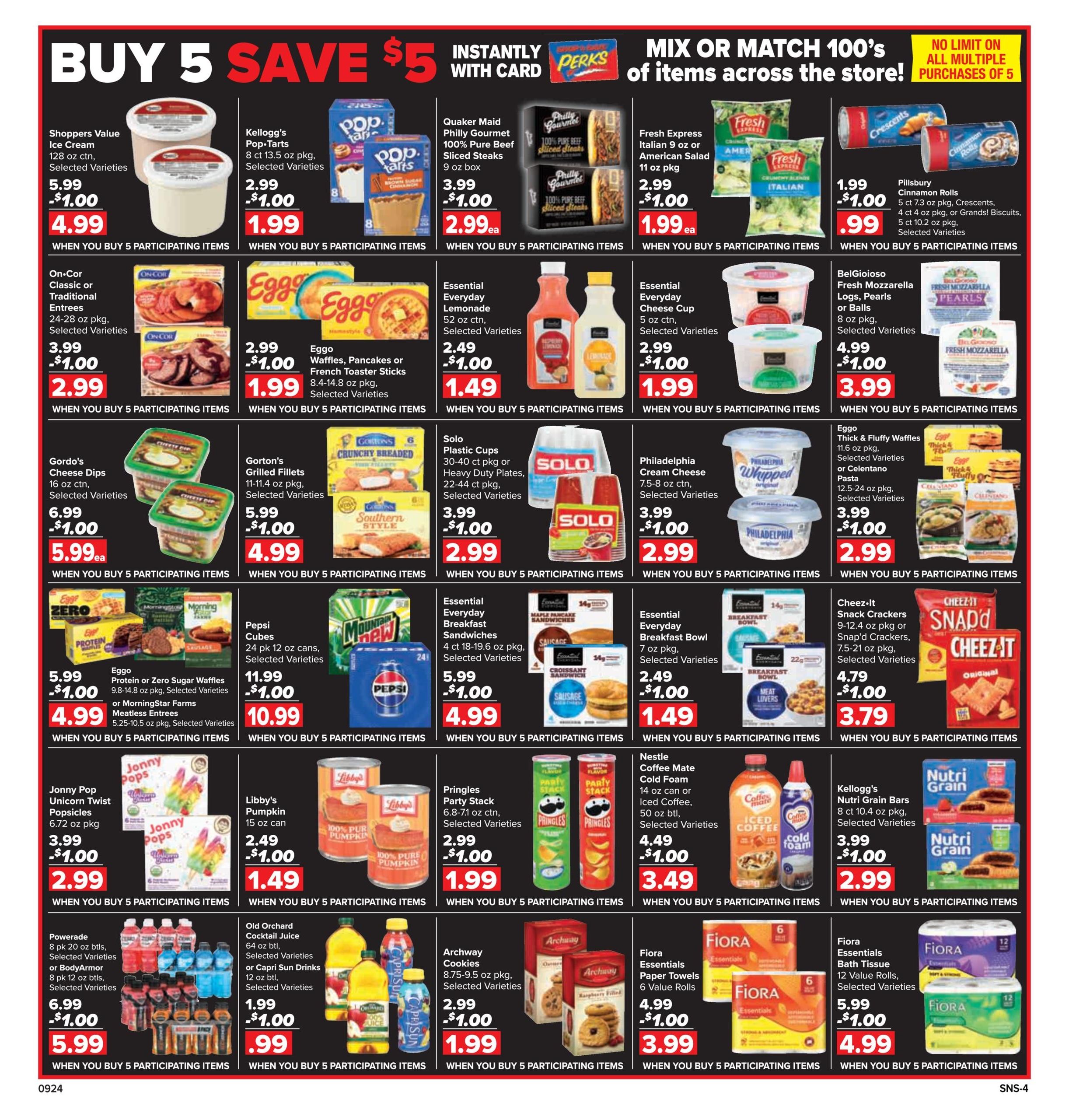 Shop 'n Save (Kinsman Area, OH) Weekly Ad September 24 - 30, 2026