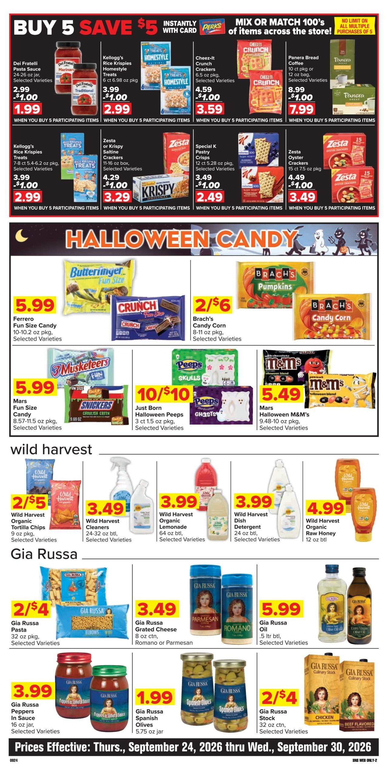Shop 'n Save (Kinsman Area, OH) Weekly Ad September 24 - 30, 2026