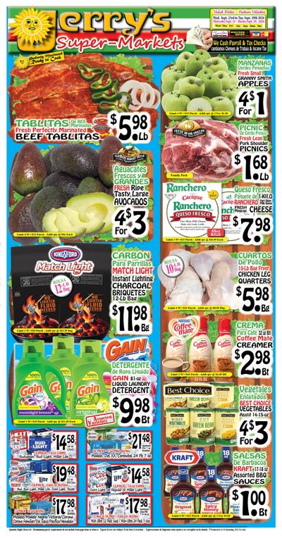 Jerry's Supermarkets Weekly Ad September 23 - 29, 2026