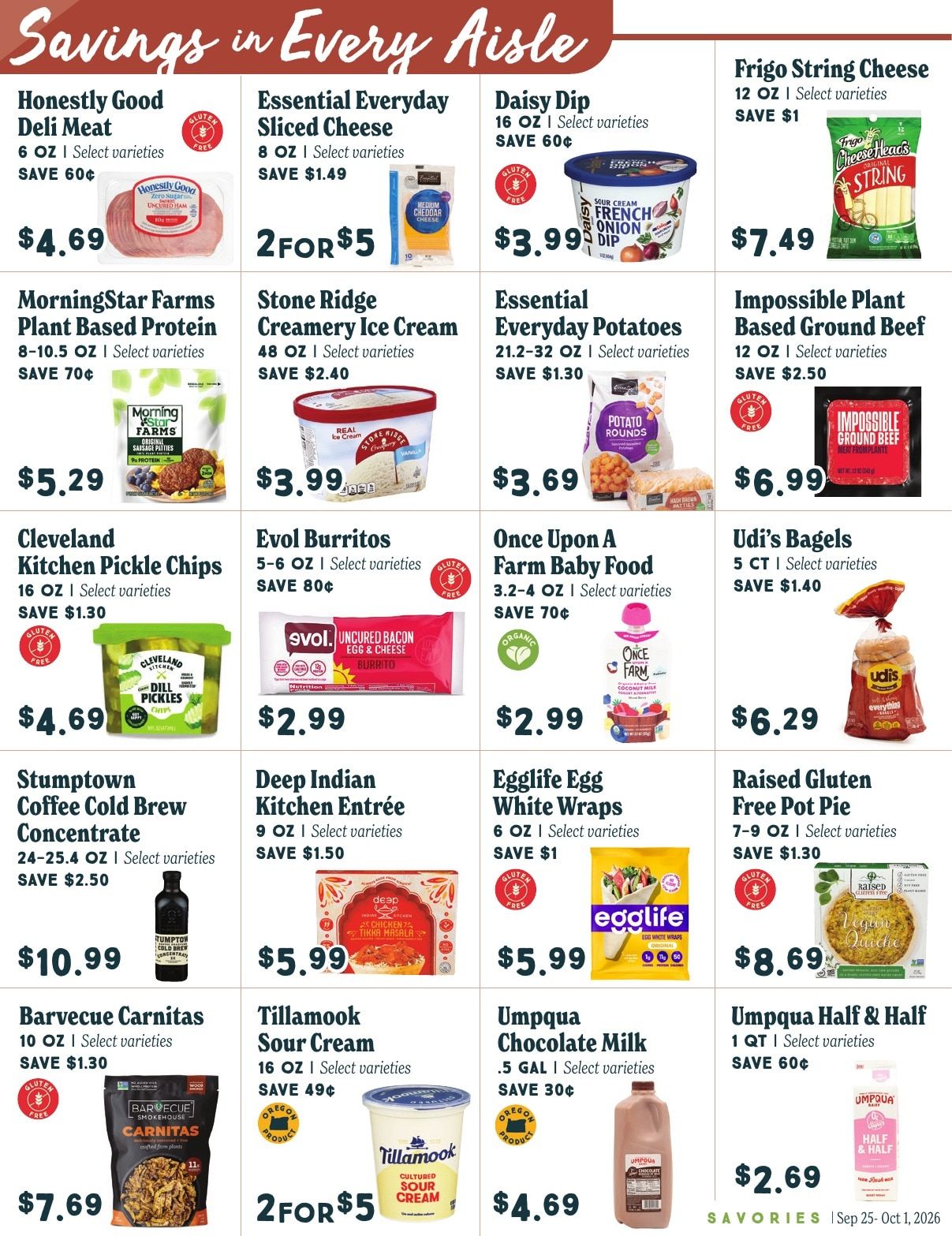 Market of Choice Upcoming Weekly Specials Weekly Ad September 25 - October 1, 2026