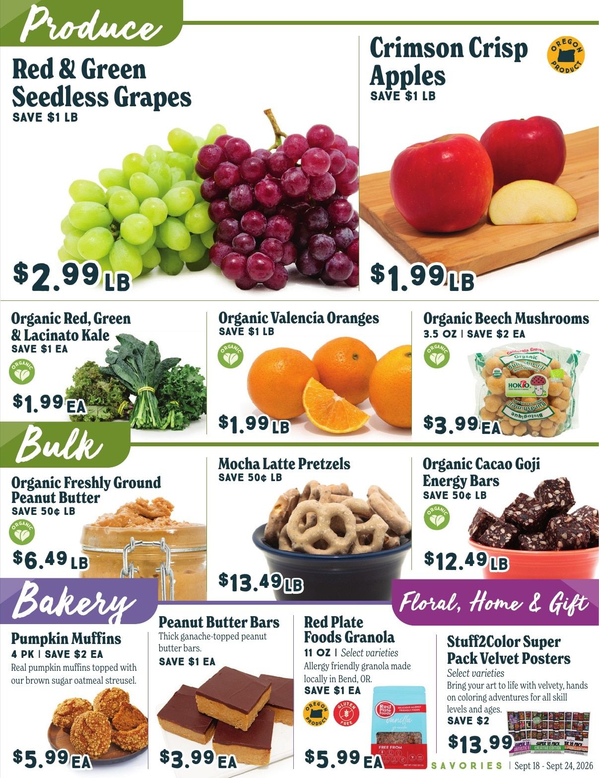 Market of Choice Weekly Specials Weekly Ad September 18 - 24, 2026