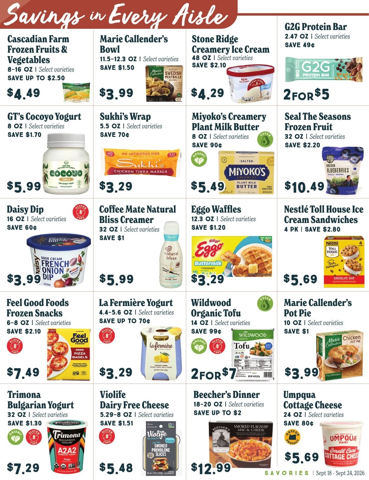 Market of Choice Weekly Specials Weekly Ad September 18 - 24, 2026