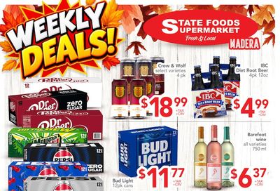 State Foods Supermarket (Madera, CA) Weekly Ad September 23 - 29, 2026