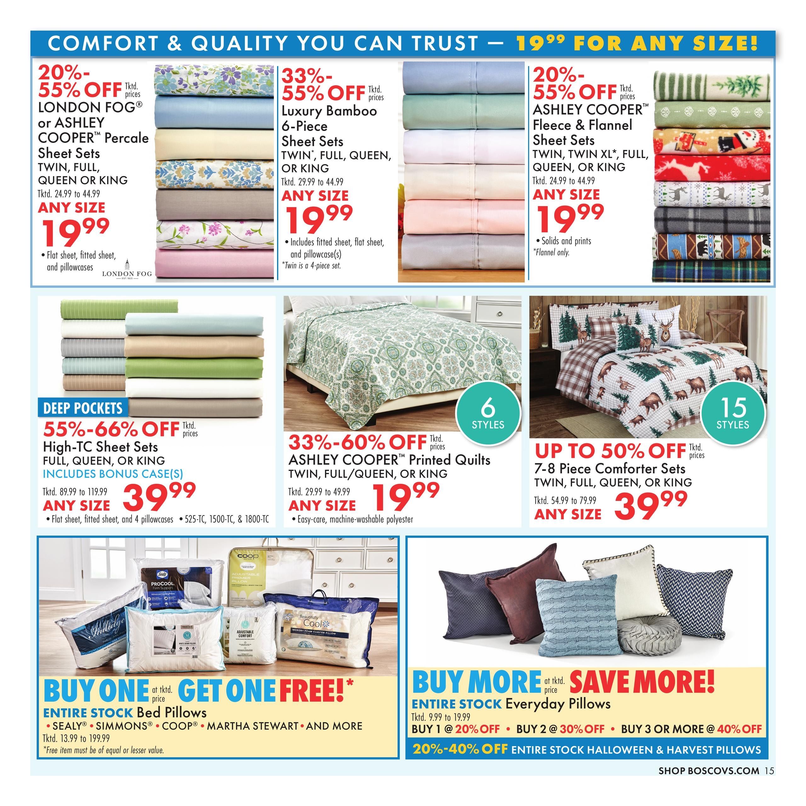 Boscov's VIP Days Weekly Ad September 20 - 30, 2026