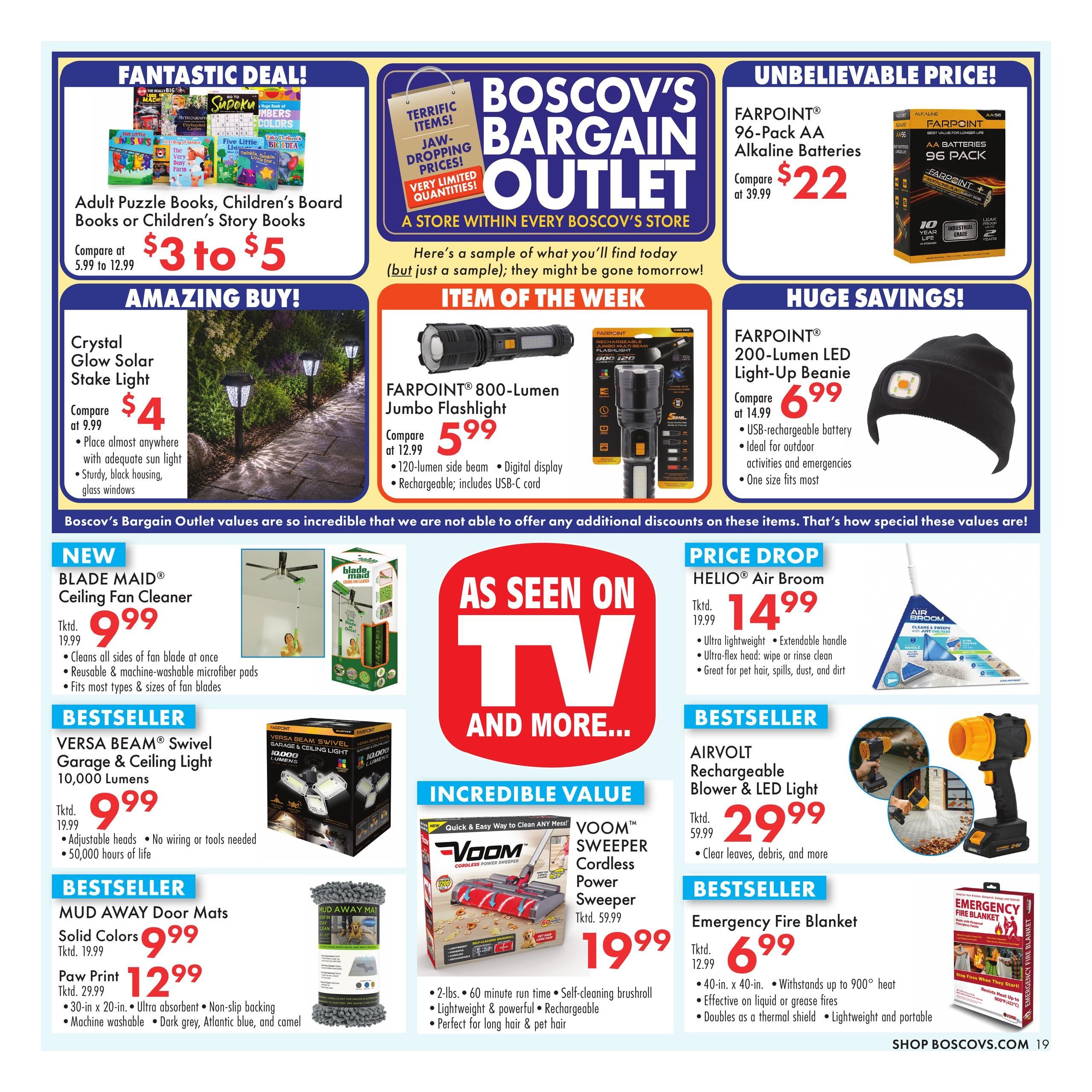Boscov's VIP Days Weekly Ad September 20 - 30, 2026
