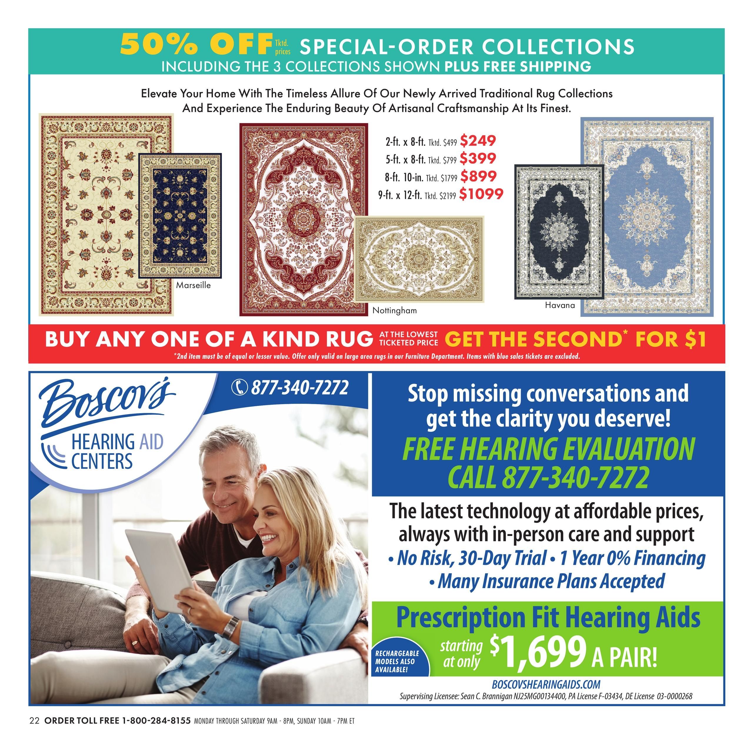 Boscov's VIP Days Weekly Ad September 20 - 30, 2026