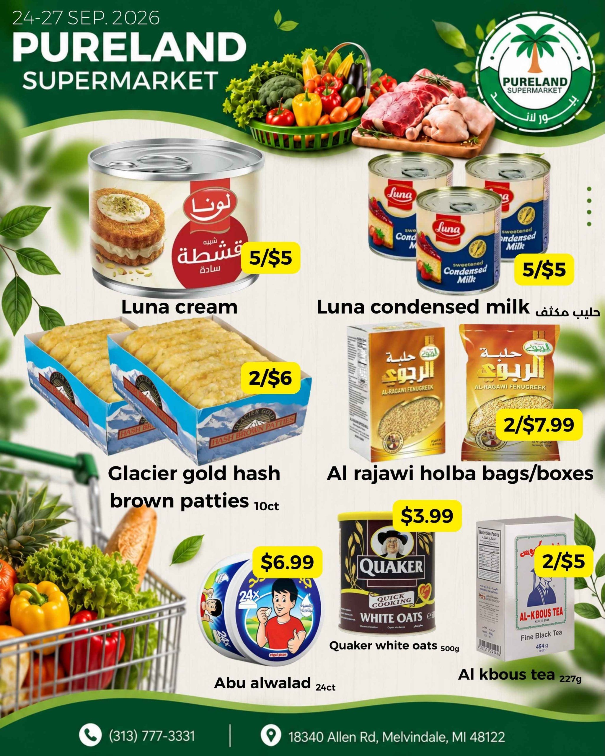 Pureland Supermarket Weekly Ad September 24 - 30, 2026