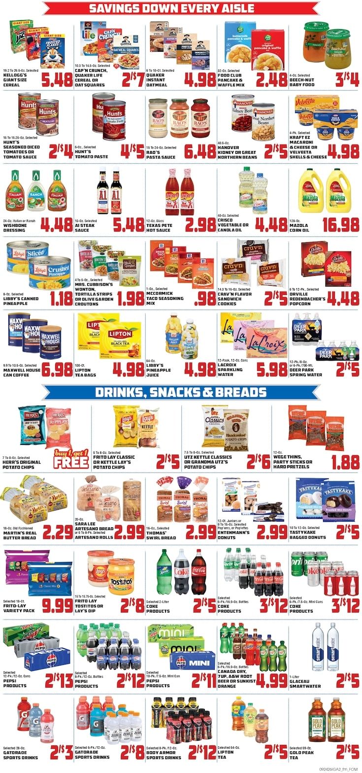 Saubel's Markets Weekly Ad September 24 - 30, 2026