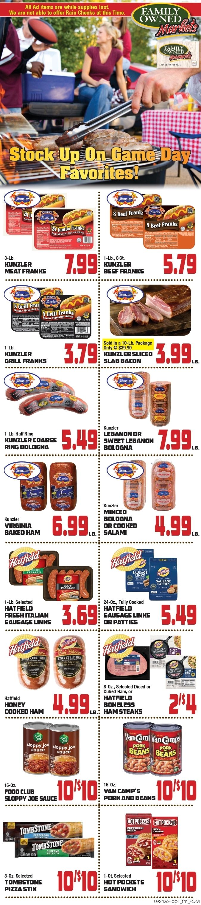Saubel's Markets Weekly Ad September 24 - 30, 2026