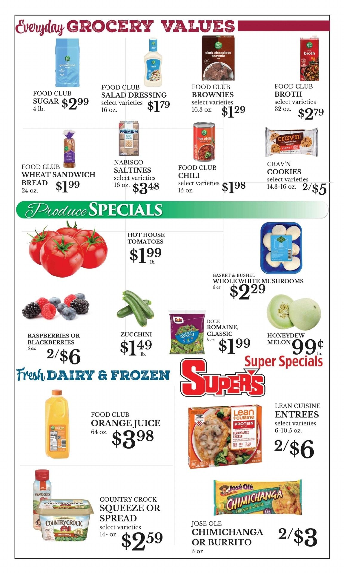 Odell's Super's Weekly Ad September 24 - 30, 2026