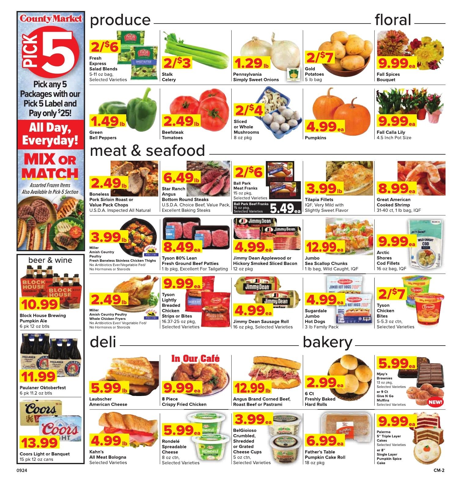 Grove City County Market Weekly Ad September 24 - 30, 2026