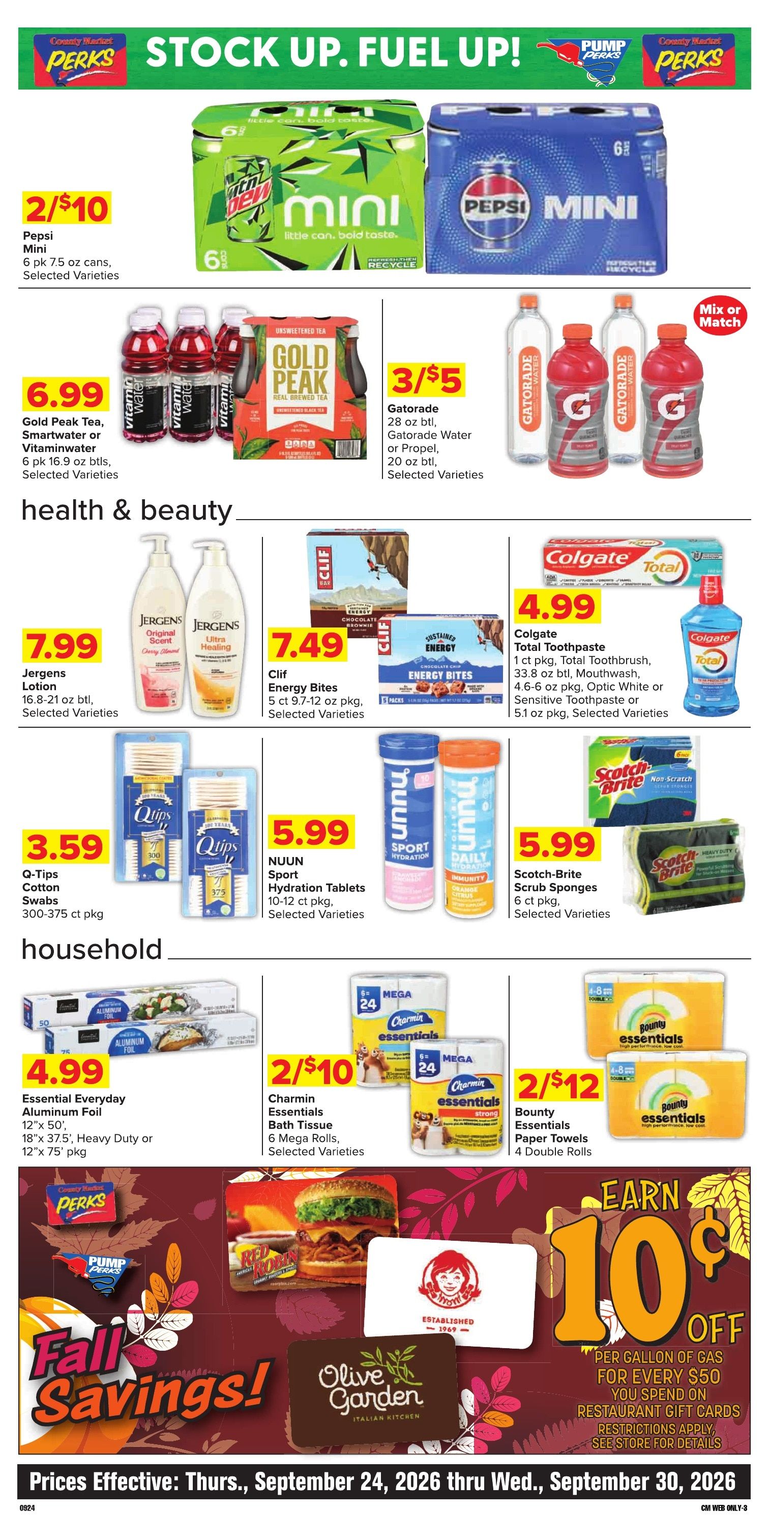 Grove City County Market Weekly Ad September 24 - 30, 2026