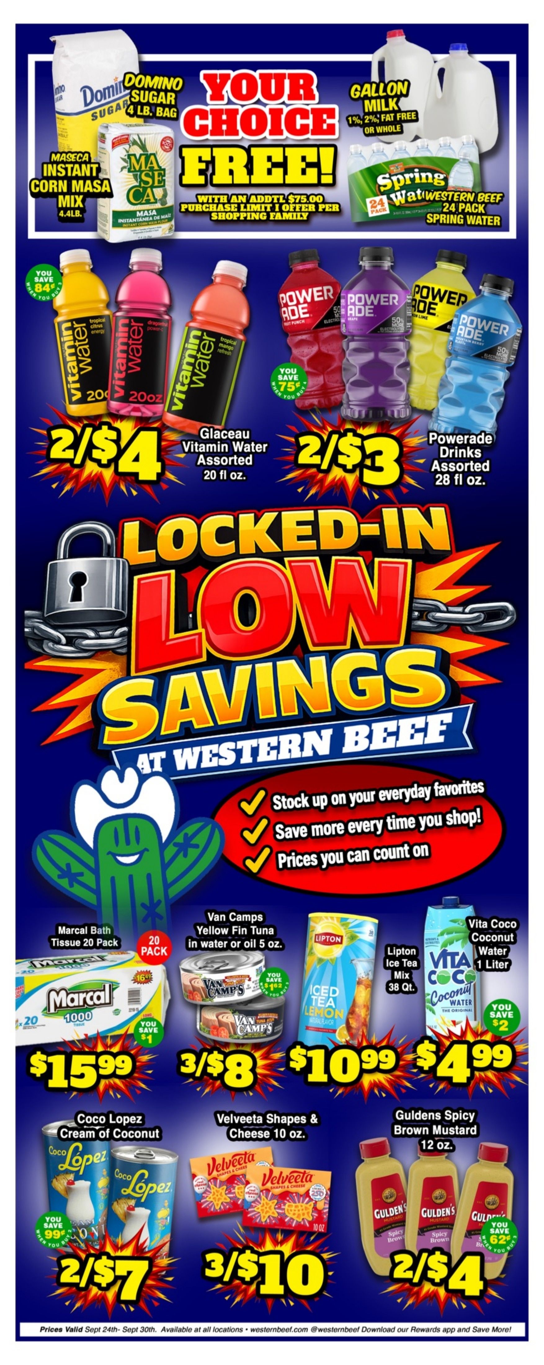 Western Beef (Rockaway Blvd South Ozone Park Area, NY) Weekly Ad September 24 - 30, 2026